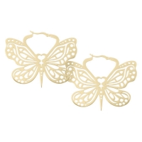 Cercei Golden Bohemian fluture