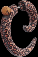 Leopard - Acrylic - Plugs - imitatii