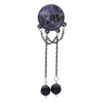 Pentagram Brooch