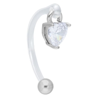 Piercing in buric Hanging mic inima Intimate