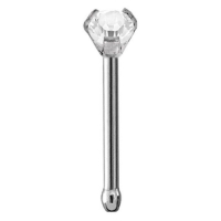 Piercing nas Straight cu strasuri