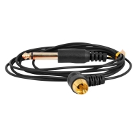 Ultra subtire RCA Clipcord negru