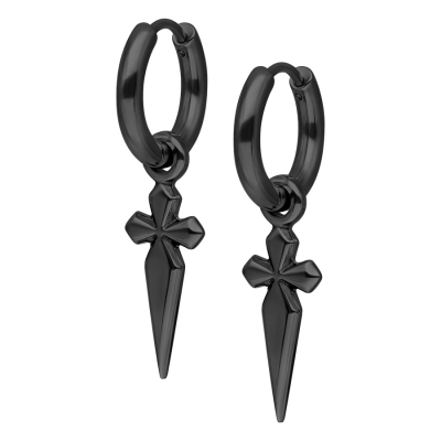 Cercei mic Sword cruce