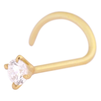 Piercing nas 18k Genuine diamant