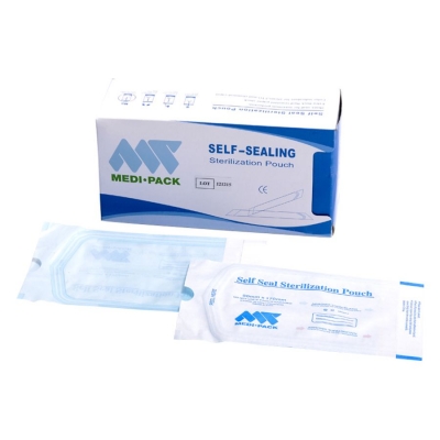 Transparent sterilization bags