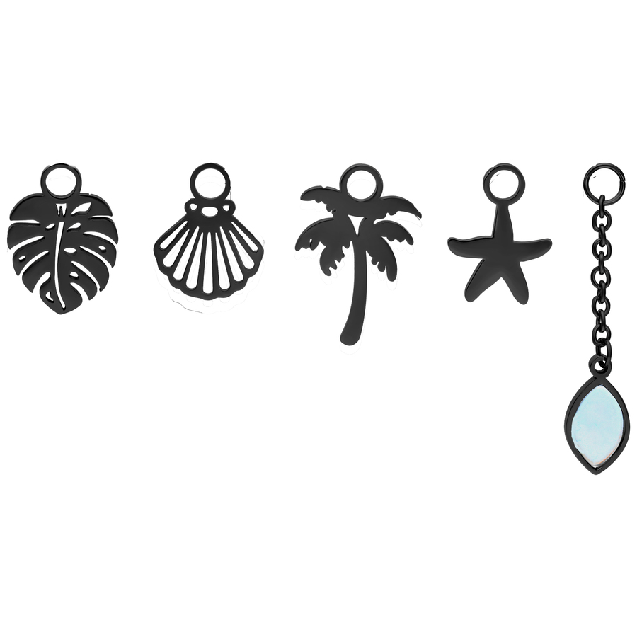 Extensie piercing Set Belly Summer Beach