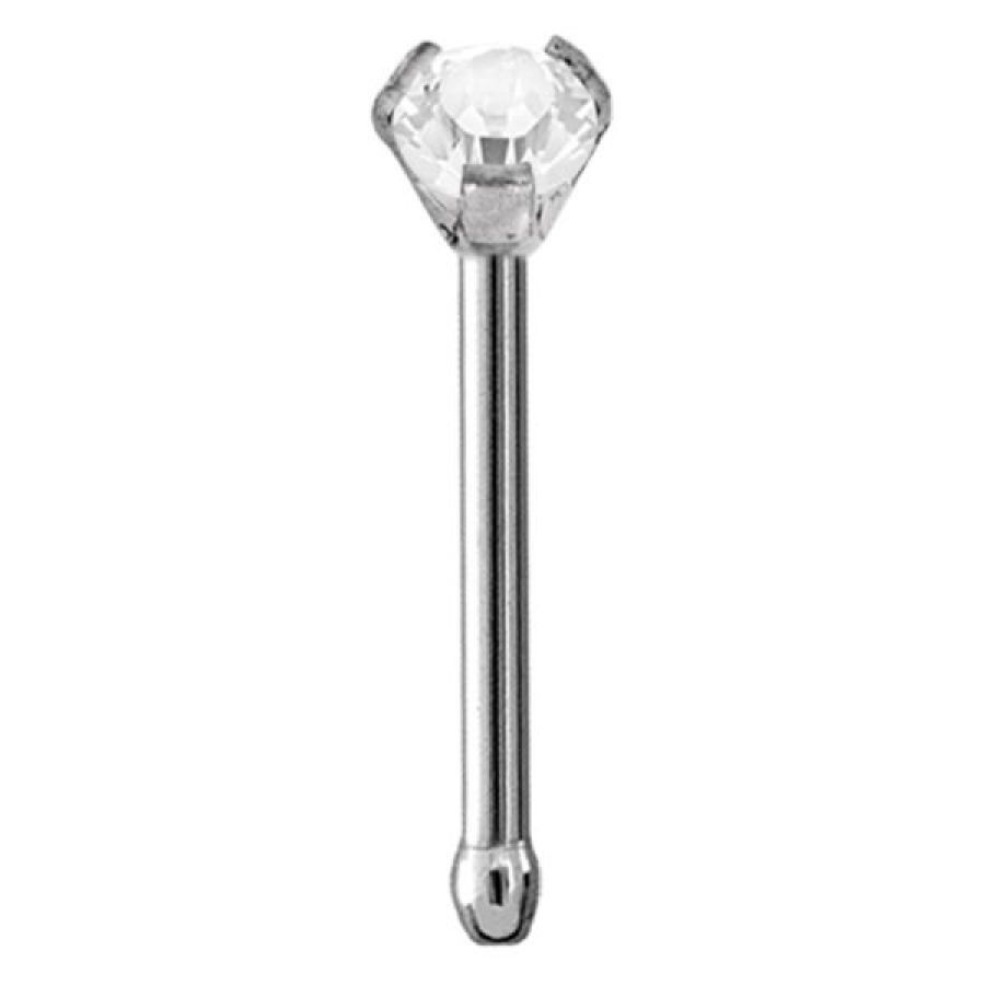 Piercing nas Straight cu strasuri